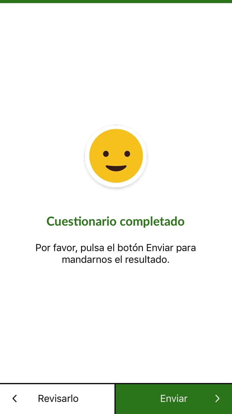 Captura de l'app Cohorte ARCA (3/3)