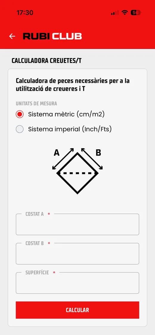 Captura de l'app Club RUBI (3/3)